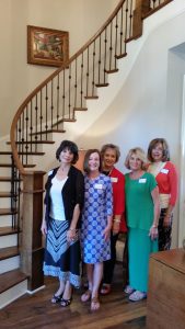 The first ever Grace Place Women's Alliance Steering Committee! Left to Right: Caroline Rudy, Barbara Halcomb, Jody Corley, Patricia Woods, and Kathy Odom